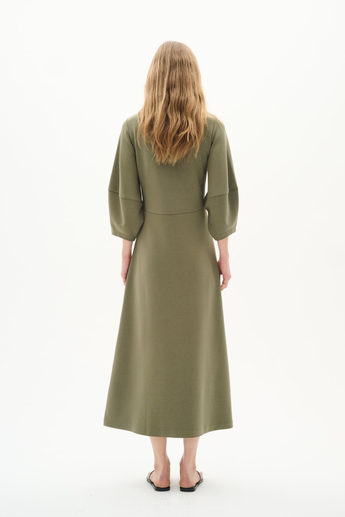 PariIW Vincent Dress Dusty Olive - 30110590