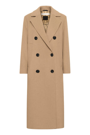 YunahIW Long Coat Tobacco Brown - 30110610