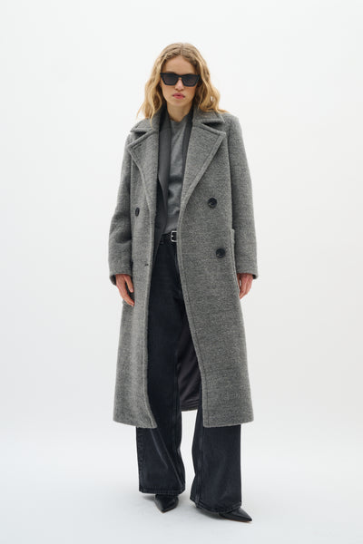 YumIW DB Coat Granite Melange - 30110615 Thumbnail