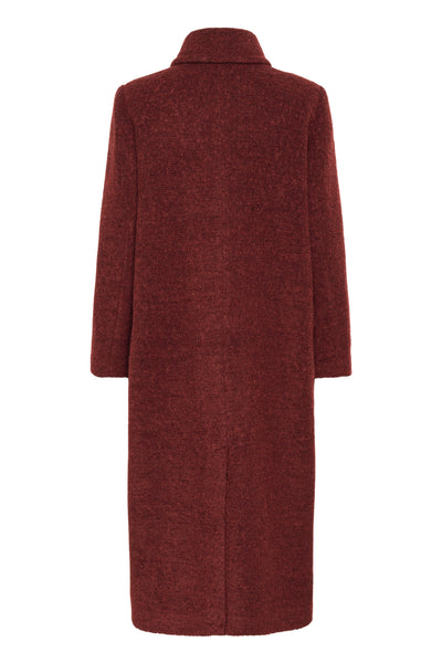 YumIW DB Coat Syrah Melange - 30110615 Thumbnail
