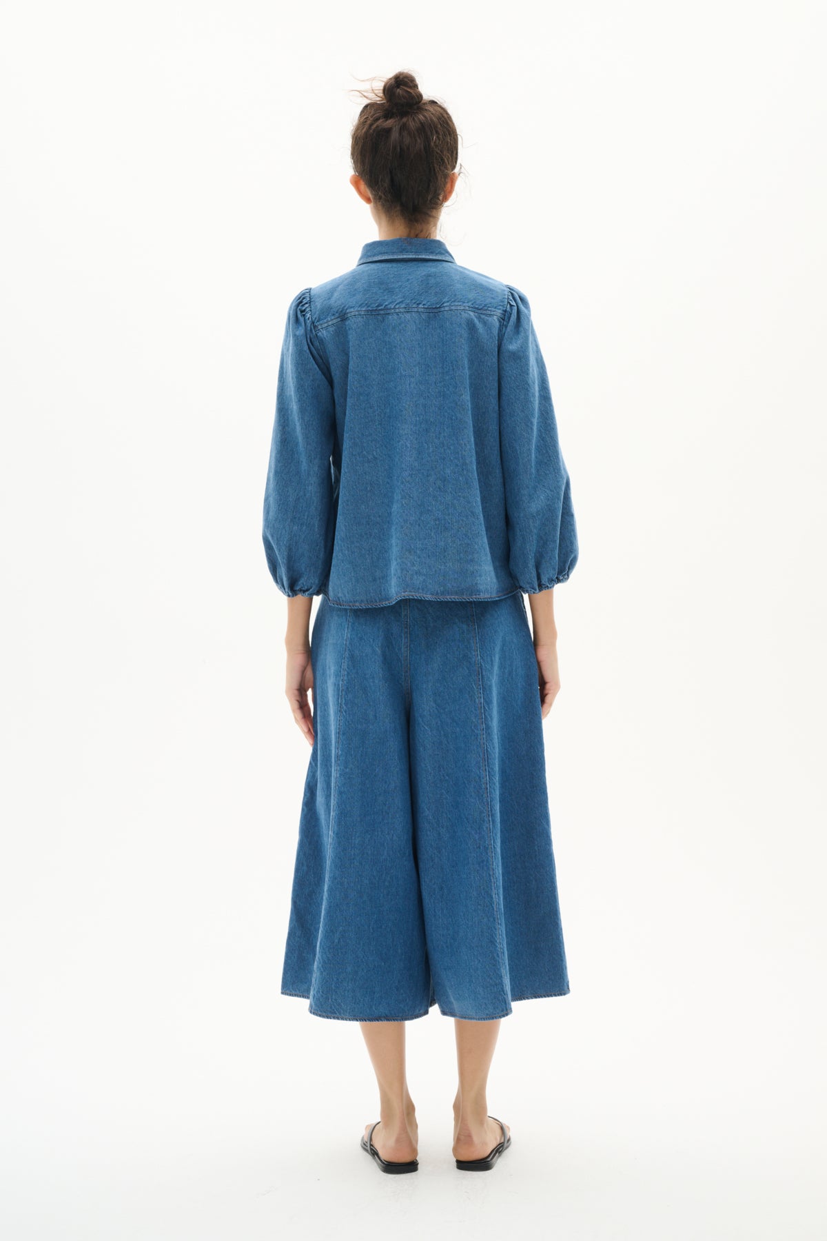 BallarizIW Culotte Blue Denim - 30110628