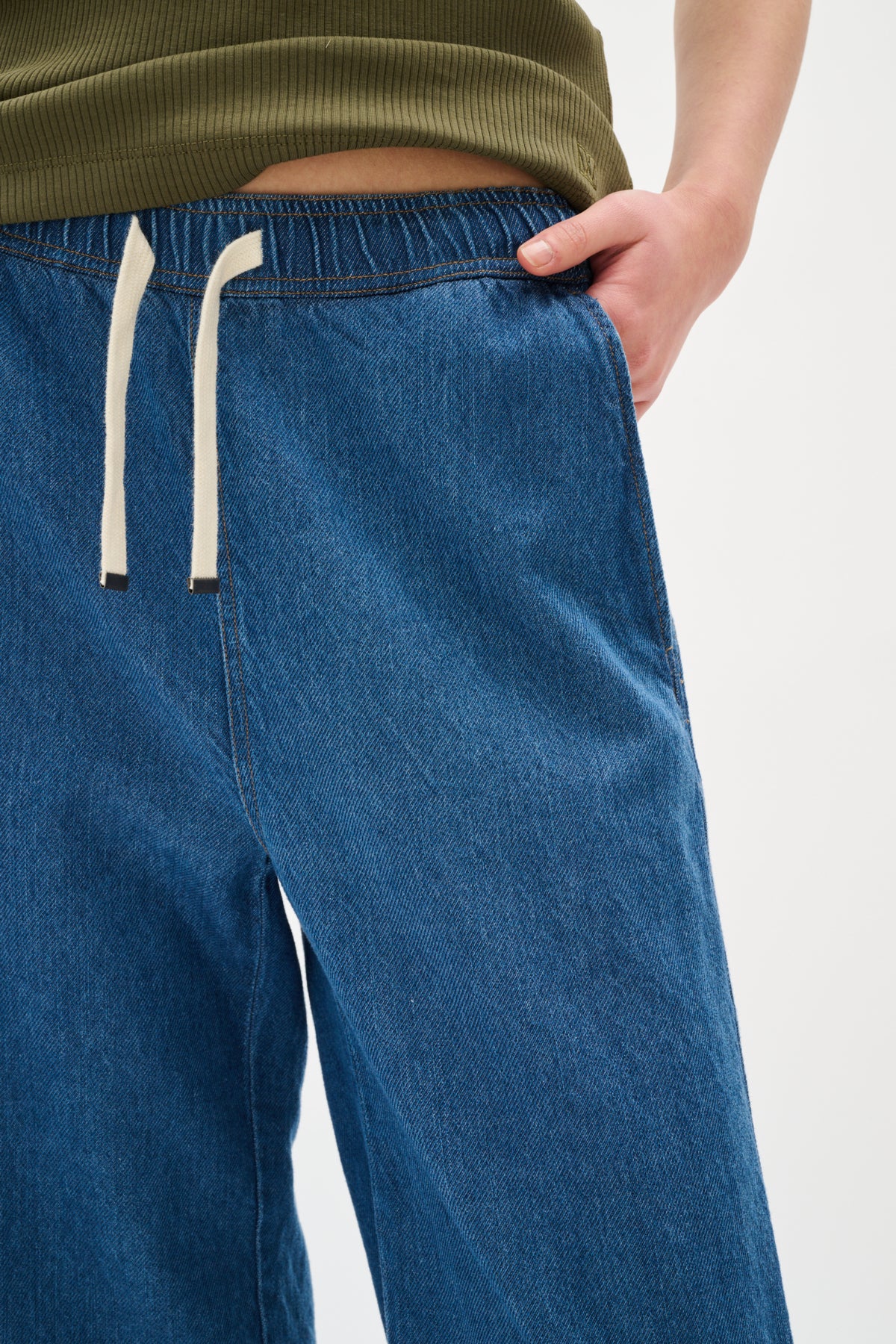 BallarizIW Pants Blue Denim - 30110629