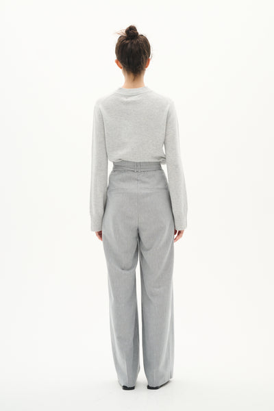 YanIW Barrel Pant Granite Melange - 30110631 Thumbnail