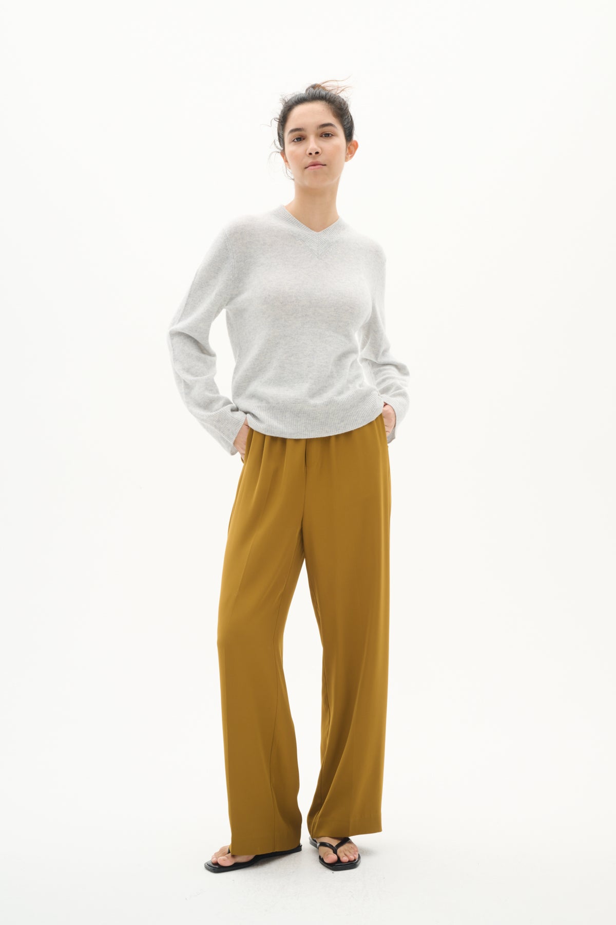 YolineIW Pant Tapenade - 30110636