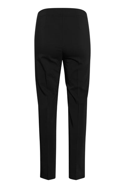 ZellaIW High Slit Pant Black Thumbnail