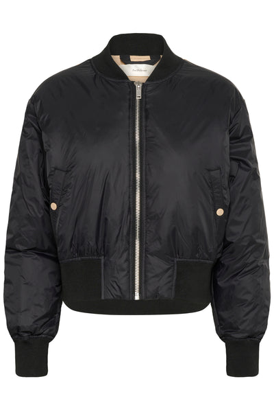 KialinnIW Cropped Jacket Black - 30110657 Thumbnail