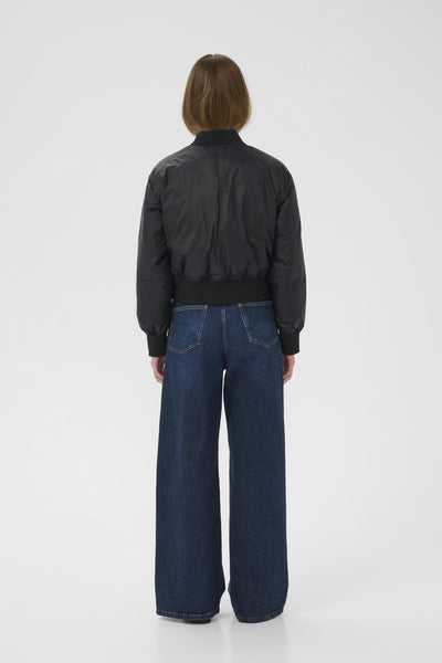 KialinnIW Cropped Jacket Black - 30110657 Thumbnail