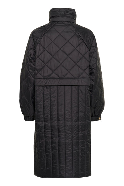 KarmelIW Coat Black - 30110660 Thumbnail