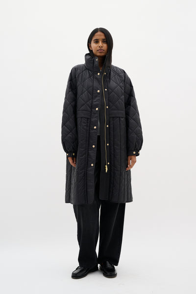 KarmelIW Coat Black - 30110660 Thumbnail