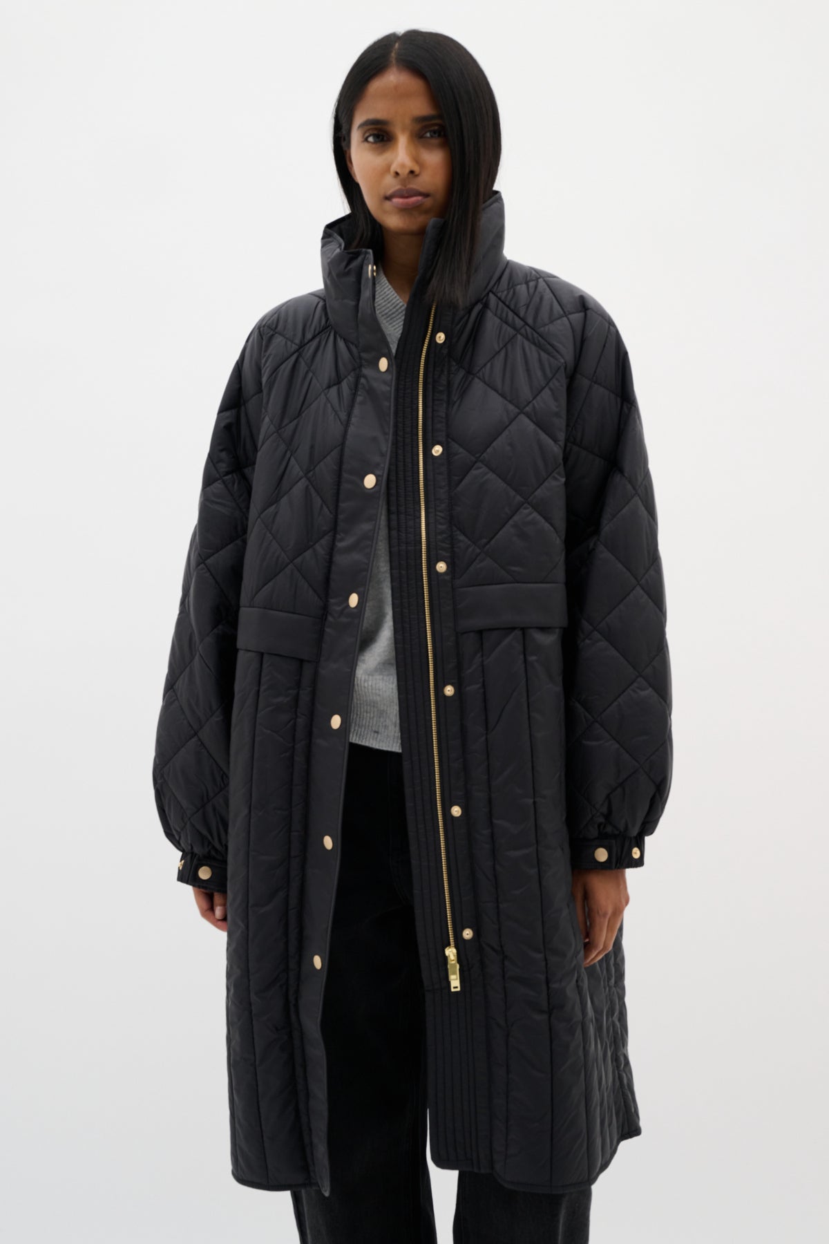 KarmelIW Coat Black - 30110660