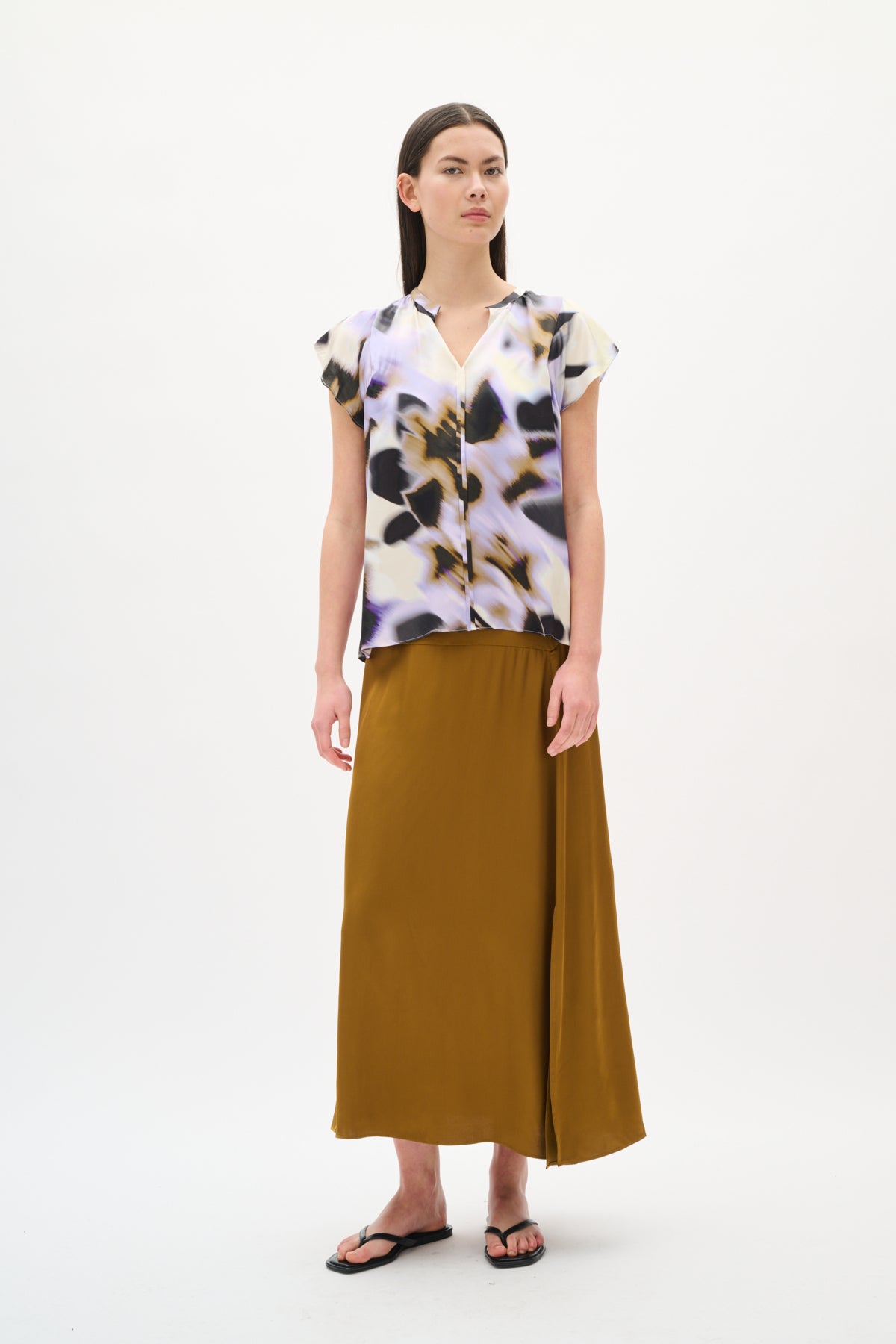 KaylaIW Skirt Tapenade - 30110695