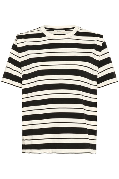 PannyIW Lester Tshirt Whisper White / Black - 30110824 Thumbnail