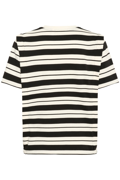 PannyIW Lester Tshirt Whisper White / Black - 30110824 Thumbnail