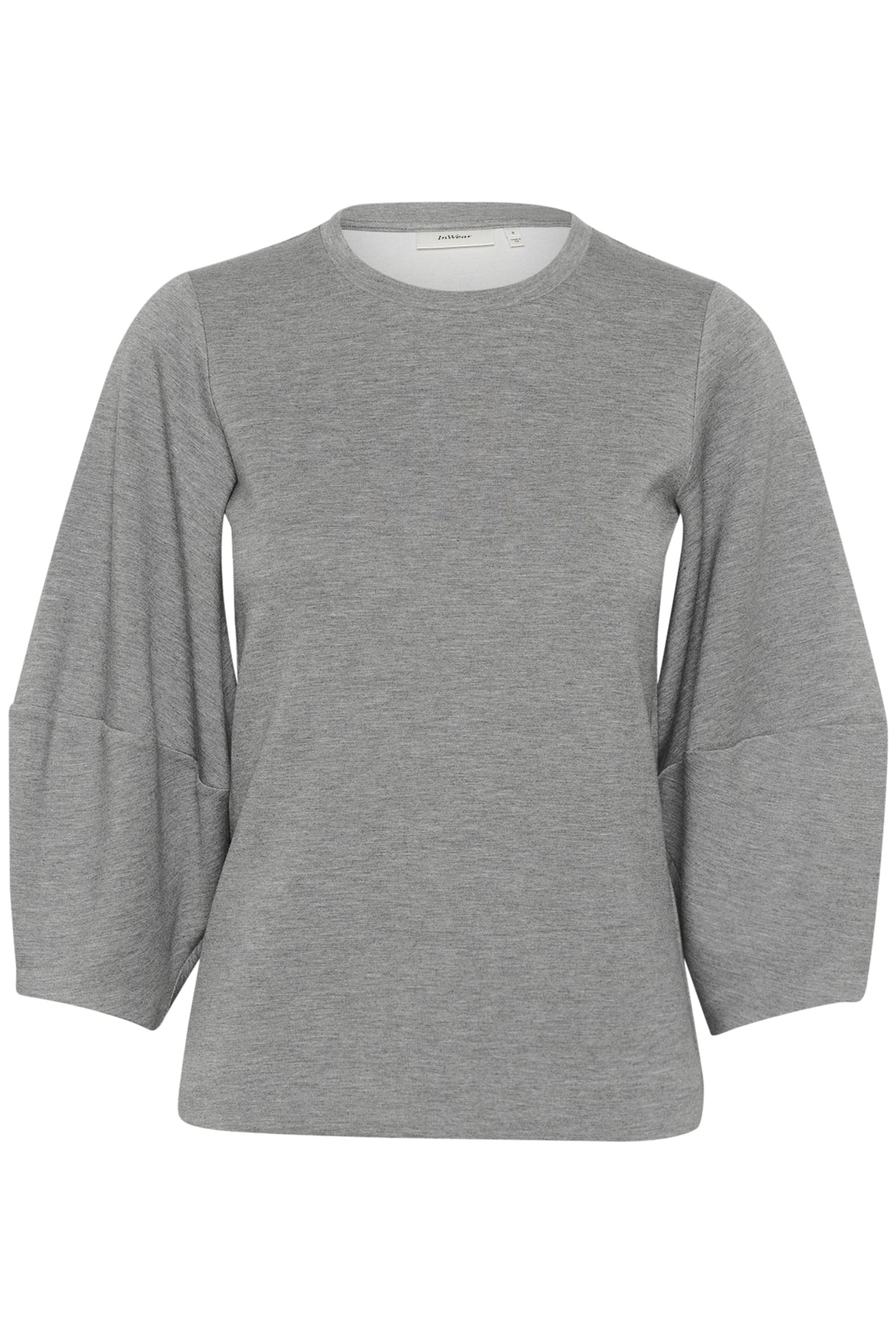 PariIW Vincent Top Melange Medium Grey Melange - 30110828