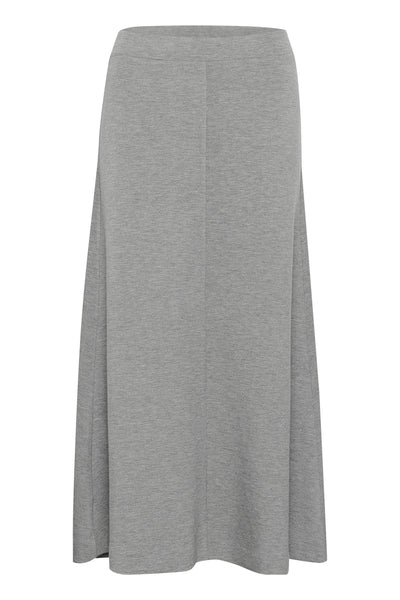 PariIW Vincent Skirt Melange Medium Grey Melange - 30110829 Thumbnail