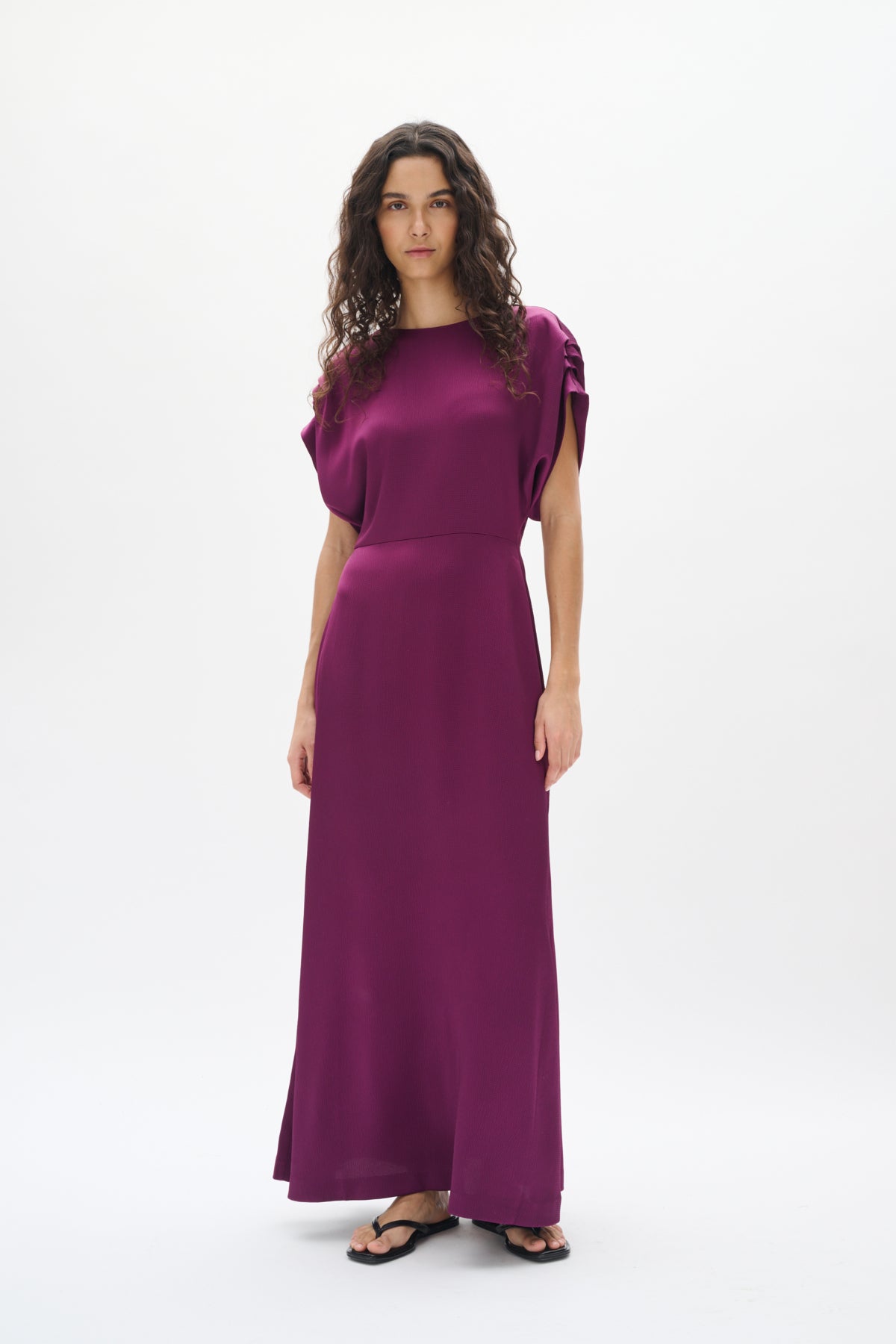 DakariIW Dress Plum Caspia - 30110837