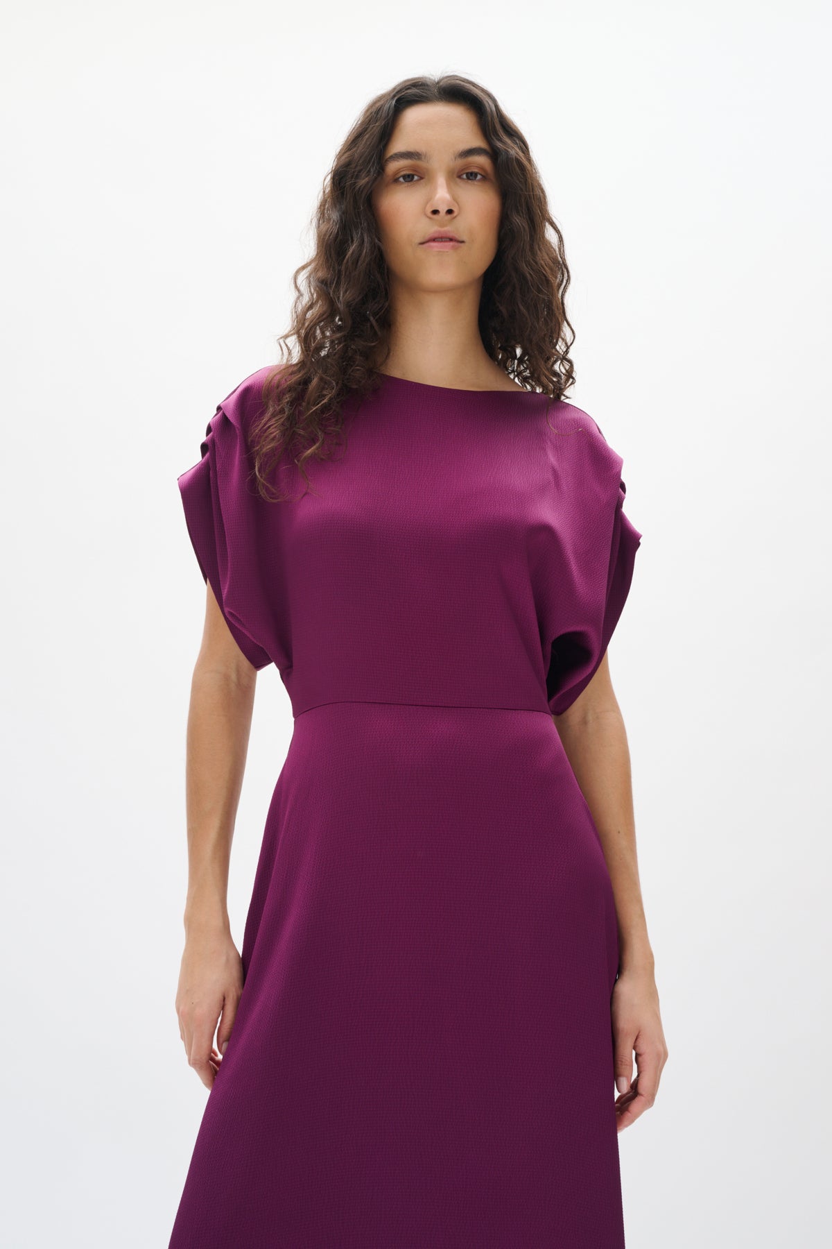DakariIW Dress Plum Caspia - 30110837