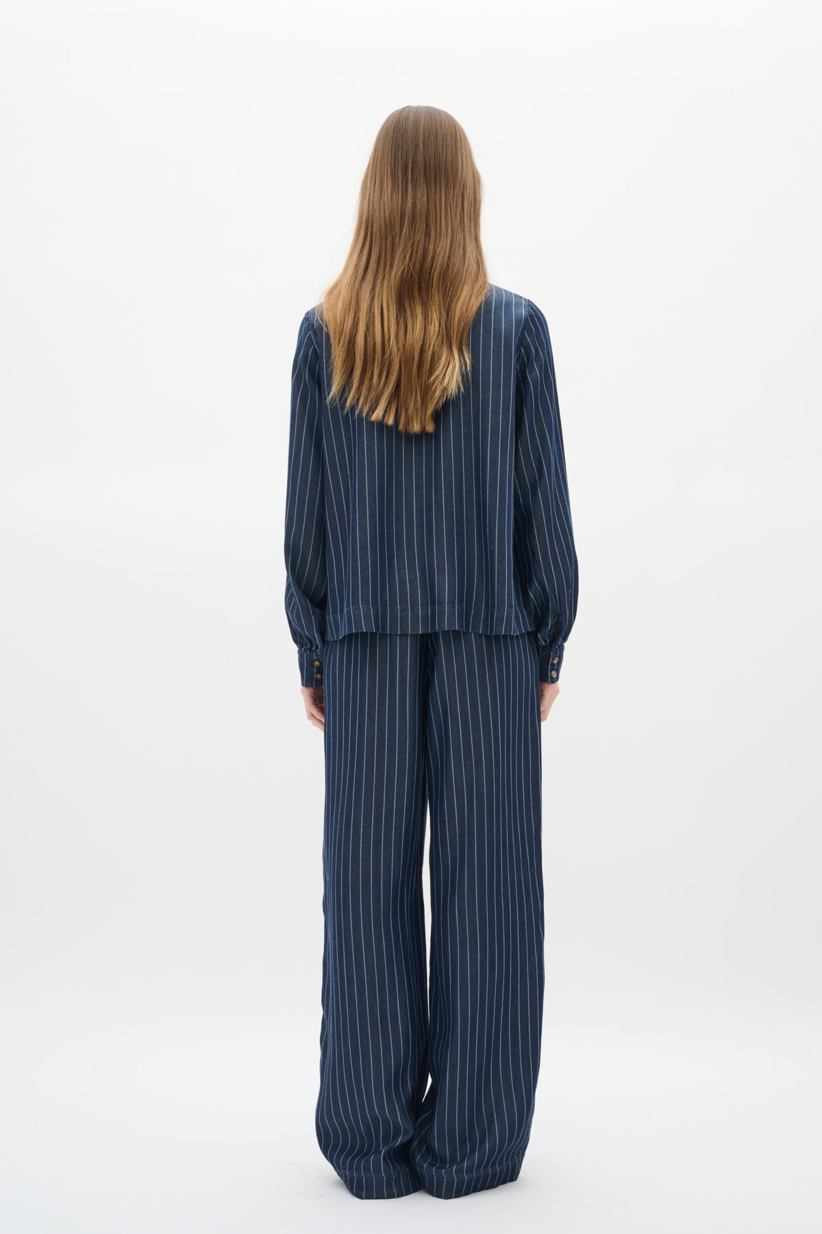 NadieIW Pullon Pant Dark Blue Denim - 30110845