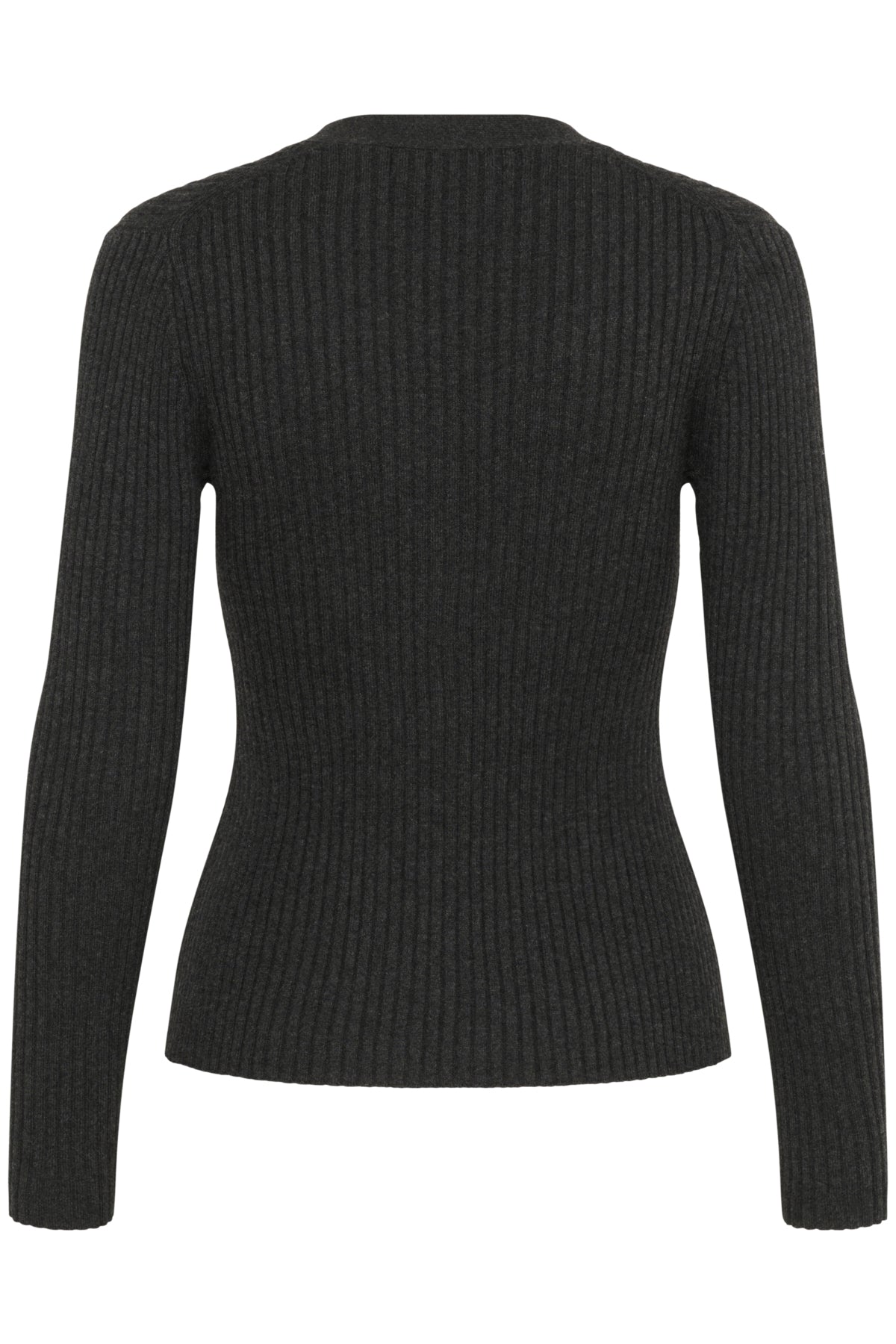 GiaIW Cardigan Dark grey melange - 30110922