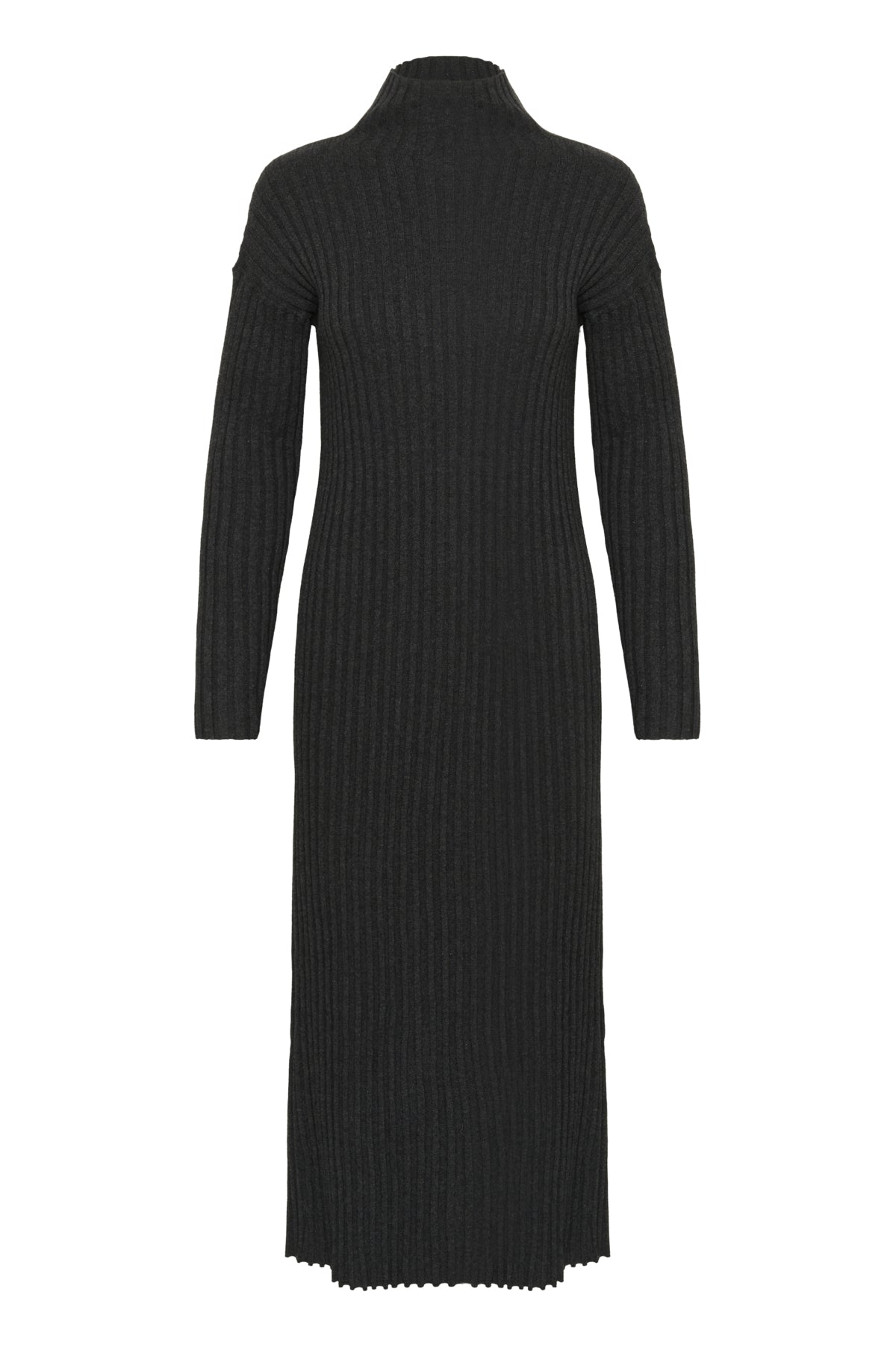 GiaIW Dress Dark grey melange - 30110924