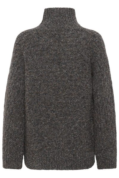 GraiaIW Pullover Sandy Grey Melange - 30110925 Thumbnail