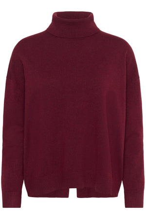 GleaIW Kellsie Turtleneck Cabernet - 30110934