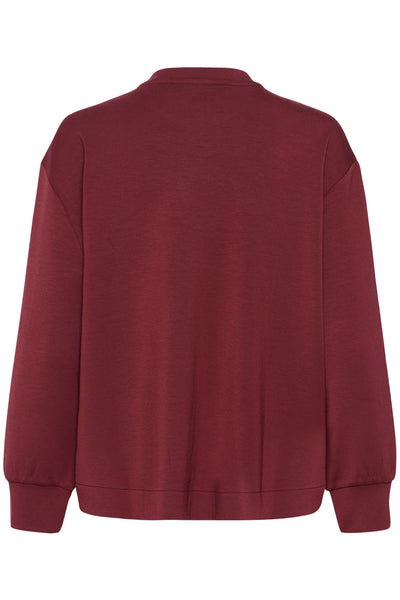 GidaIW Vincent Sweatshirt Cabernet - 30110946 Thumbnail