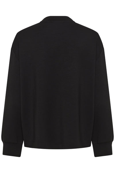 GidaIW Vincent Sweatshirt Black - 30110946 Thumbnail