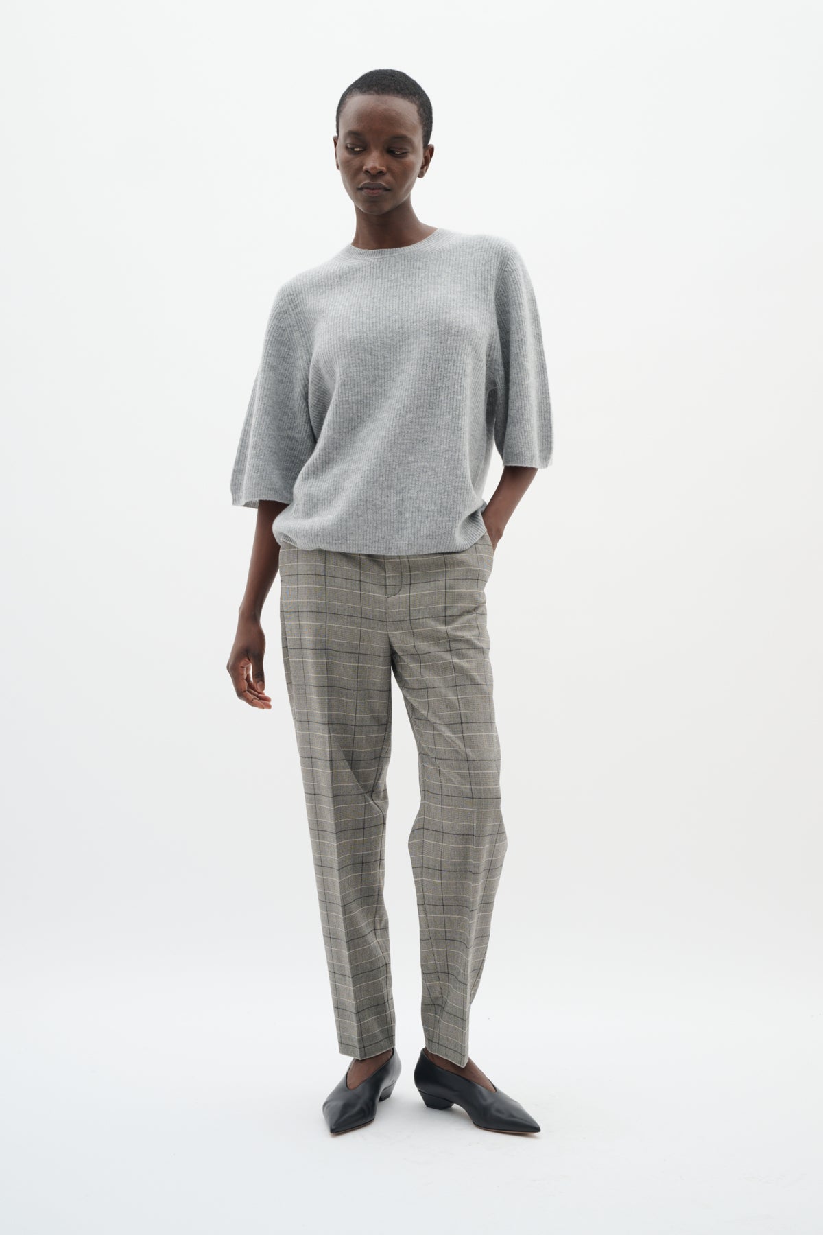BroklynIW Cigarette Pant Black / White - 30110985