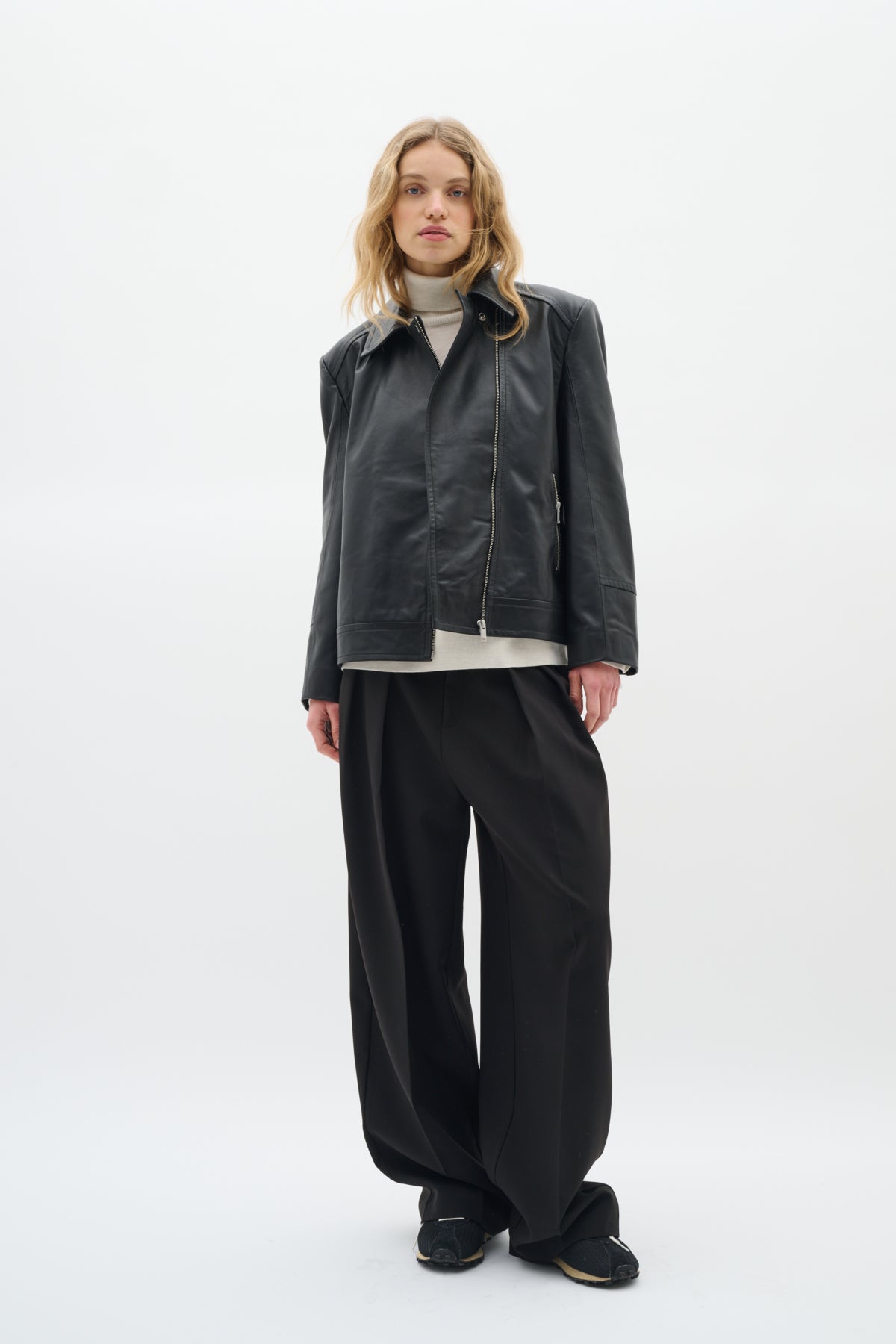 BryelleIW Wide Pant Black - 30110991