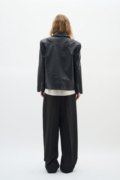 BryelleIW Wide Pant Black - 30110991 Thumbnail