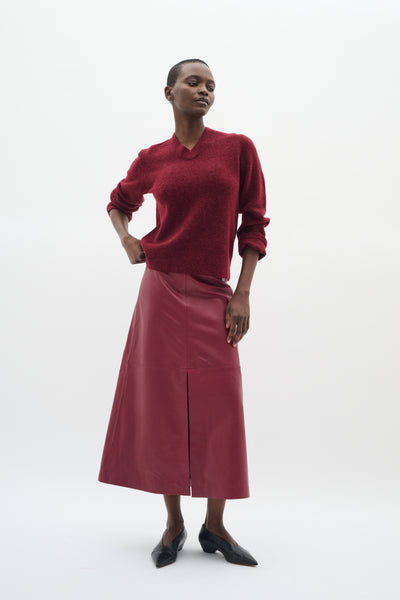 BrodiaIW Skirt Cabernet - 30110999 Thumbnail