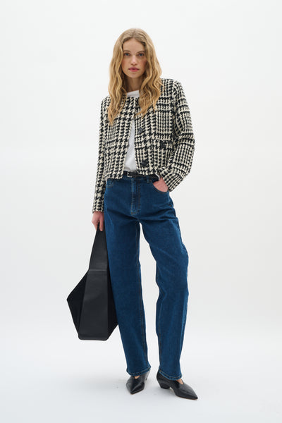 BryaIW Jacket Black / White - 30111000 Thumbnail