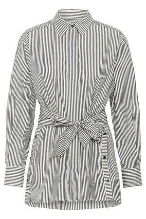 NataljaIW Shirt Black Stripe - 30111016