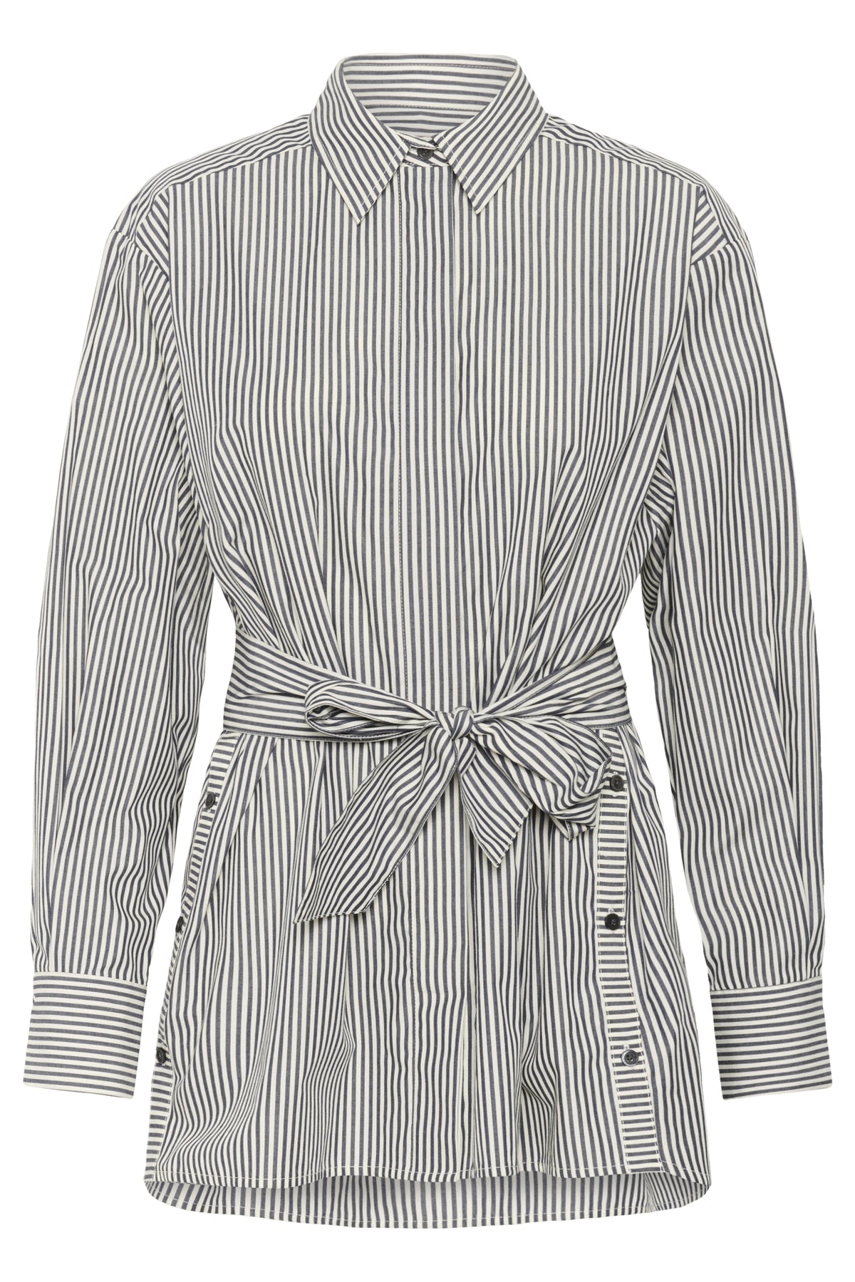 NataljaIW Shirt Black Stripe - 30111016