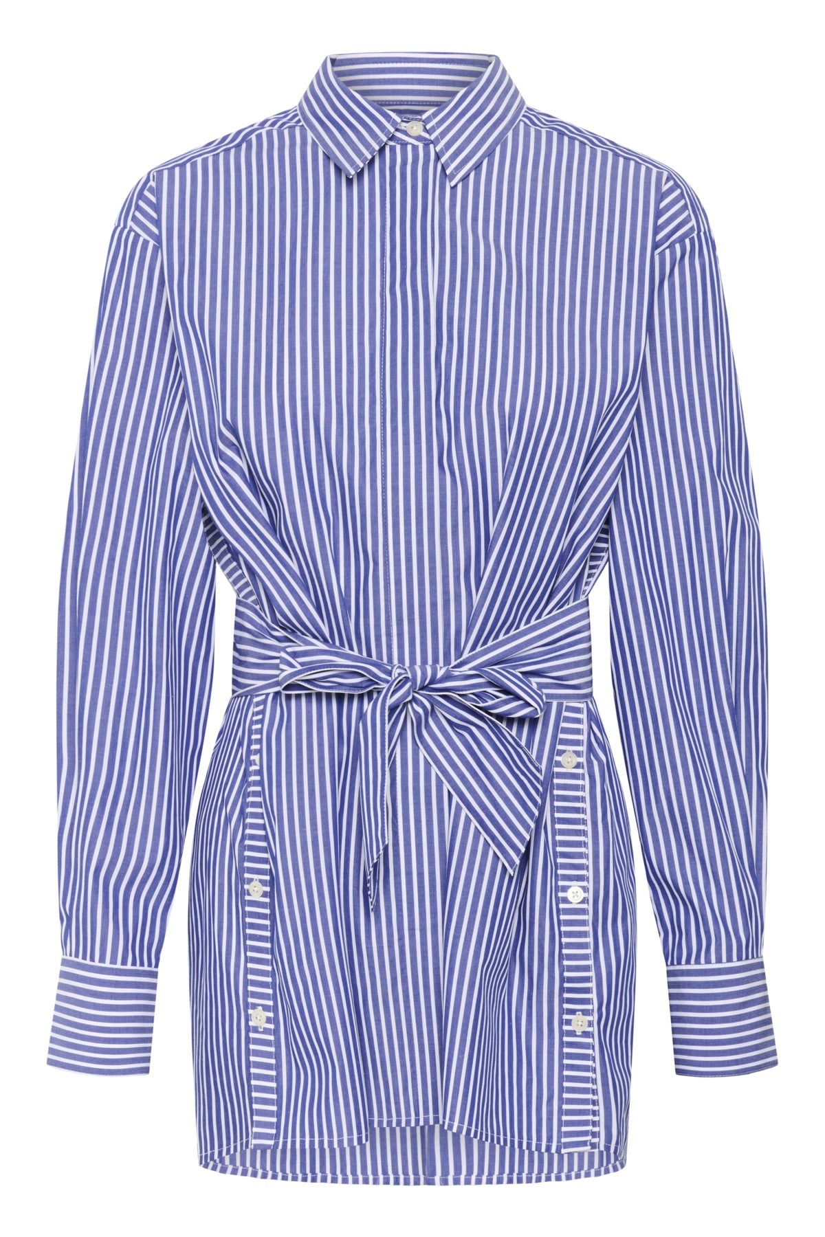 NataljaIW Shirt Sodalite Blue stripe - 30111016