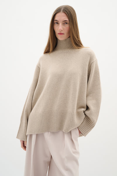 GeaIW Kaxy Highneck Haze Melange - 30111019 Thumbnail