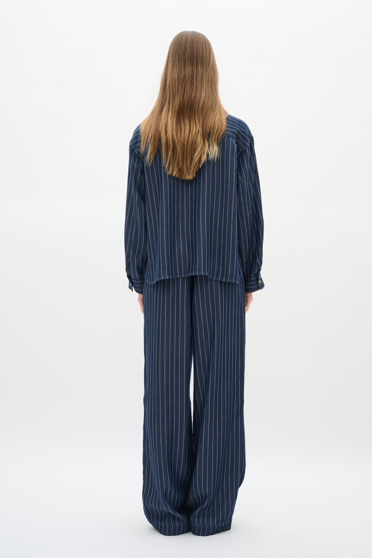 NadieIW Shirt Dark Blue Denim