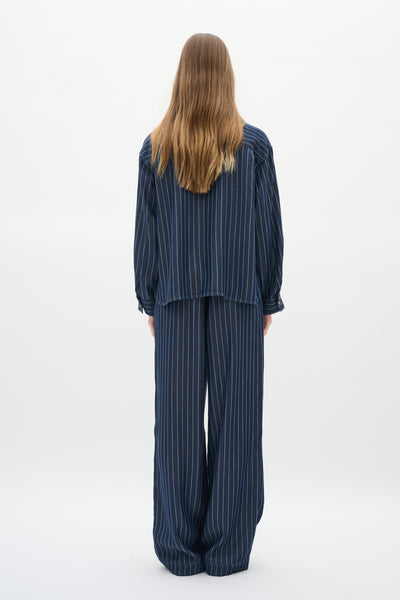 NadieIW Shirt Dark Blue Denim Thumbnail