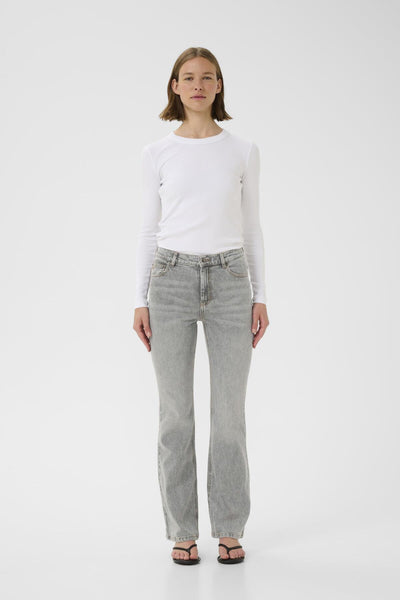 NanasIW Bootcut Jeans Lgt.Grey Wash Denim - 30111077 Thumbnail