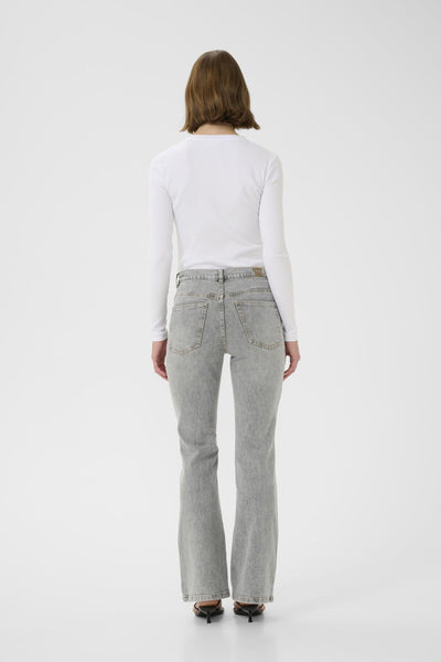 NanasIW Bootcut Jeans Lgt.Grey Wash Denim - 30111077 Thumbnail