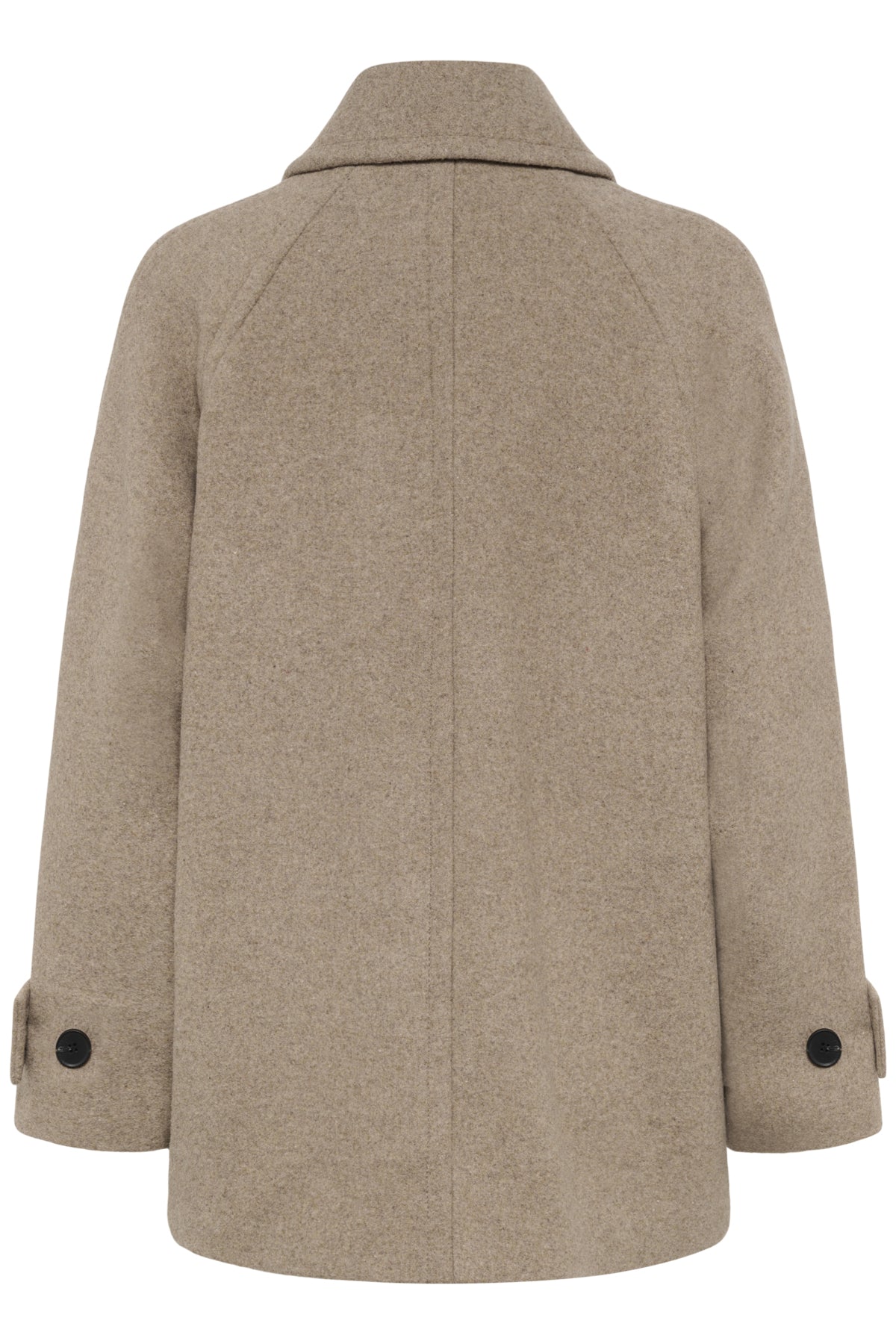 ThoraIW Minona Coat R Sandy Grey Melange - 30111082