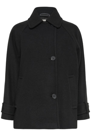 ThoraIW Minona Coat R Black - 30111082