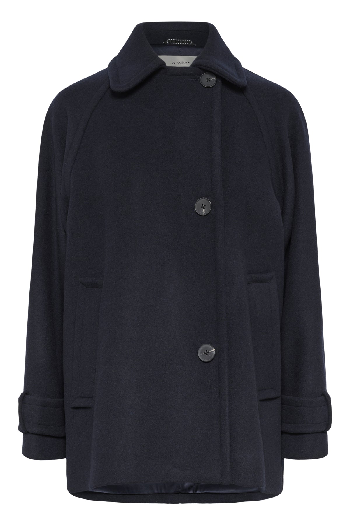ThoraIW Minona Coat R Marine Blue - 30111082