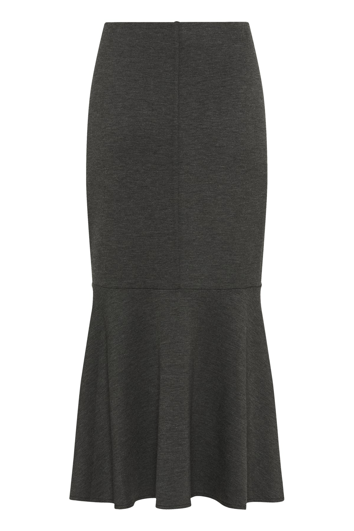 GidaIW Melange Vincent Skirt Dark grey melange - 30111105