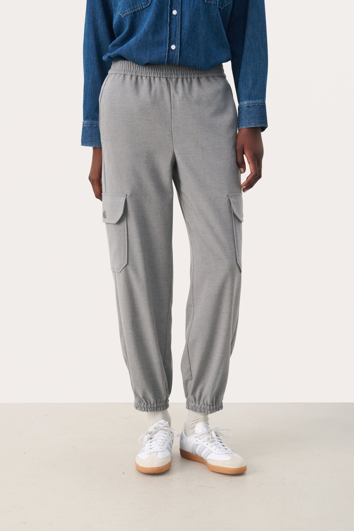 JeninePW PA Medium Grey Melange - 30309232