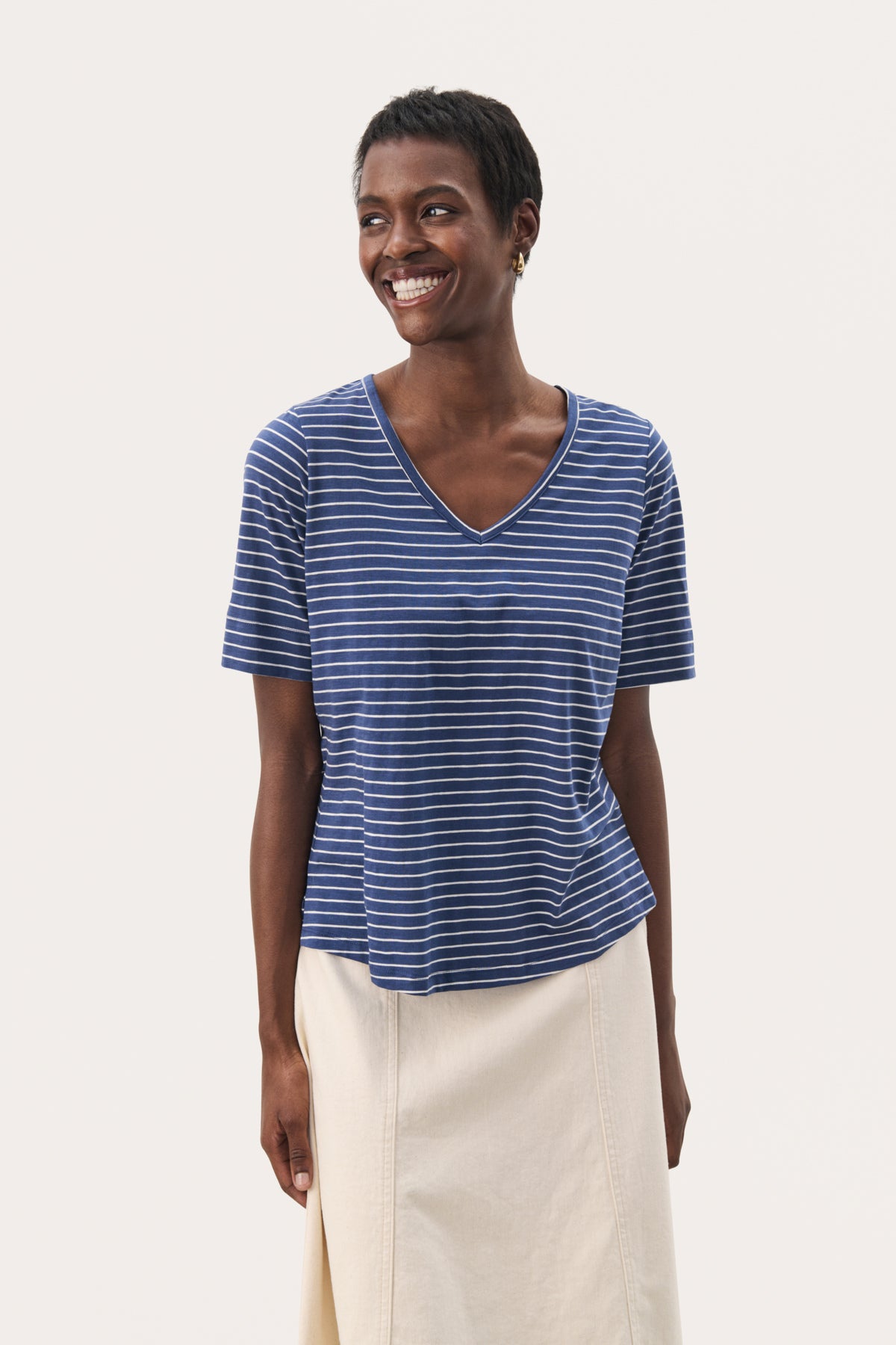 CurliaPW TS Oceana Eggnog Stripe - 30309536