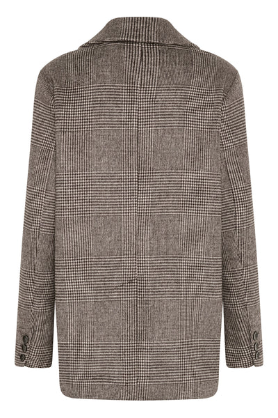 SelinePW OTW Brown check - 30309748 Thumbnail