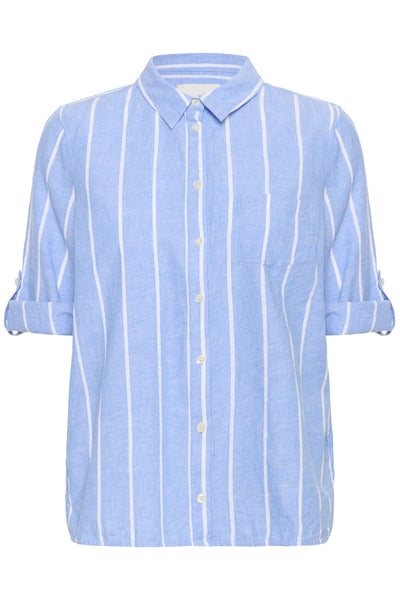 CindiePW SH Marina Blue and White Stripe - 30309770 Thumbnail