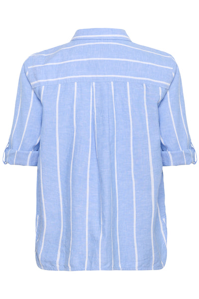 CindiePW SH Marina Blue and White Stripe - 30309770 Thumbnail